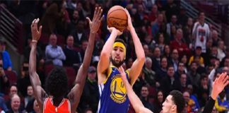 Klay Thompson lập kỷ lục ở NBA