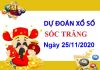 Dự đoán XSST ngày 25/11/2020