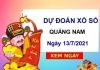 Dự đoán XSQNM ngày 13/7/2021