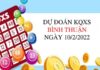 Dự đoán KQXSBTH ngày 10/2/2022